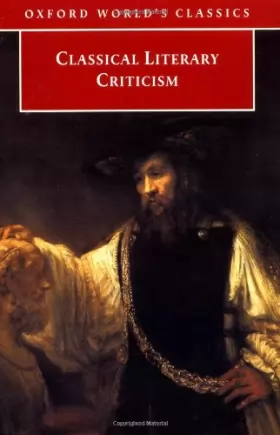 Couverture du produit · Classical Literary Criticism