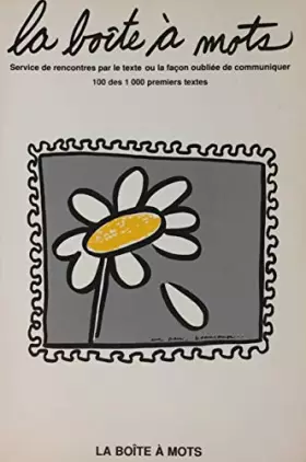 Couverture du produit · La Boîte a Mots. Service De Rencontres Par le Text