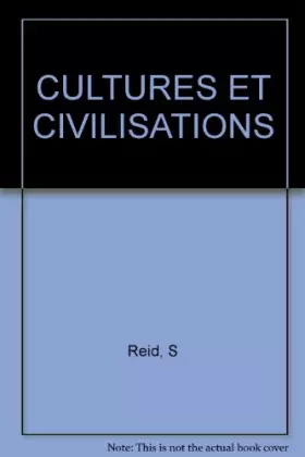 Couverture du produit · Cultures et Civilisations