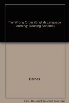 Couverture du produit · The Wrong Order