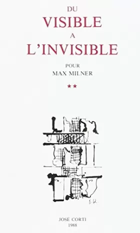 Couverture du produit · Du visible à l'invisible, pour Max Milner, tome 2 : La Nuit transparente