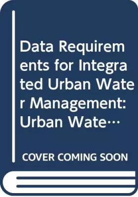 Couverture du produit · data requirements for integrated urban water management