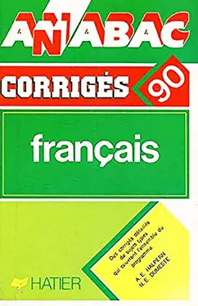 Couverture du produit · Annabac 1990, BAC Français , corrigés des sujets de 1989, numéro 19