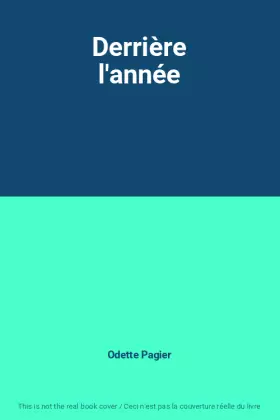 Couverture du produit · Derrière l'année