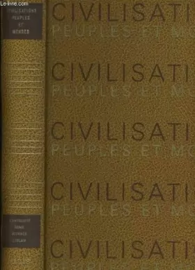 Couverture du produit · Civilisations peuples et mondes. l'antiquite : rome, byzance et l'islam.