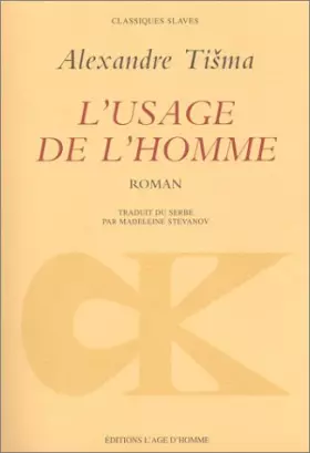 Couverture du produit · L'usage de l'homme