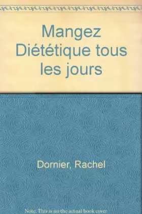 Couverture du produit · Mangez Diététique tous les jours
