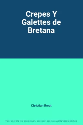 Couverture du produit · Crepes Y Galettes de Bretana