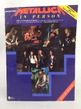 Couverture du produit · Metallica in Person