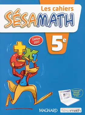 Couverture du produit · Les cahiers Sésamath 5e