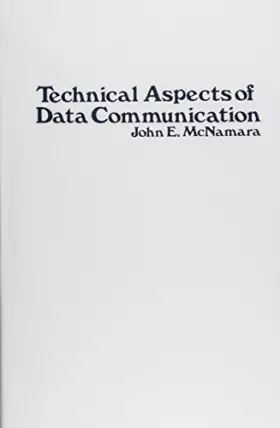 Couverture du produit · Technical aspects of data communication