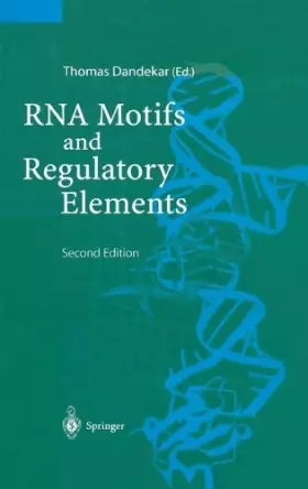 Couverture du produit · Rna Motifs and Regulatory Elements