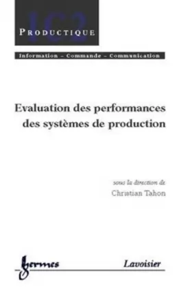 Couverture du produit · Evaluation des performances des systèmes de production