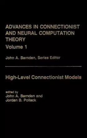 Couverture du produit · High-Level Connectionist Models