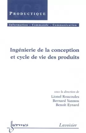 Couverture du produit · Ingénierie de la conception et cycle de vie des produits