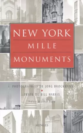 Couverture du produit · New York en 1000 monuments