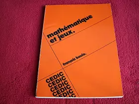 Couverture du produit · Mathématique et jeux (Collection Formation des maîtres en mathématiques)