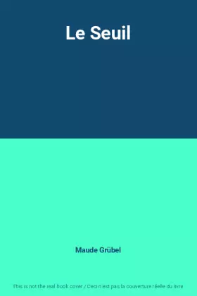 Couverture du produit · Le Seuil