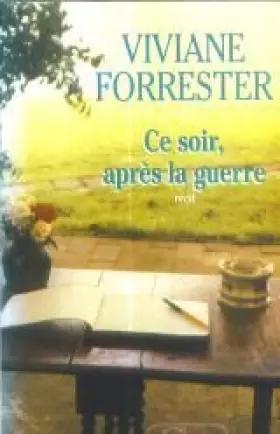 Couverture du produit · Ce soir après la guerre