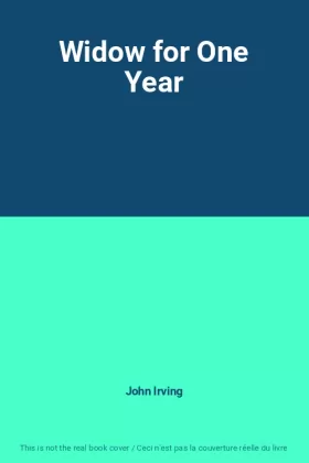 Couverture du produit · Widow for One Year