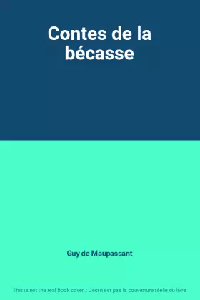 Couverture du produit · Contes de la bécasse