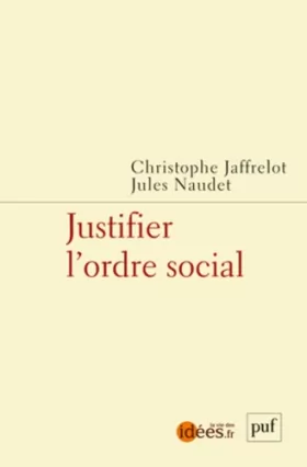 Couverture du produit · Justifier l'ordre social. Caste, race, classe et genre