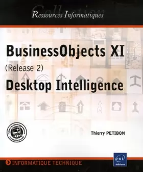 Couverture du produit · BusinessObjects XI (Release 2) Desktop Intelligence