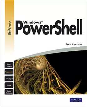 Couverture du produit · Windows PowerShell
