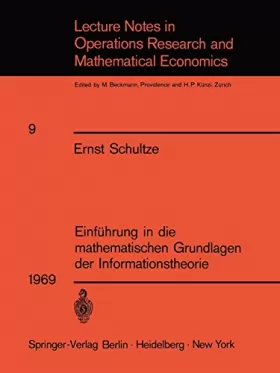 Couverture du produit · Einführung in Die Mathematischen Grundlagen Der Informationstheorie