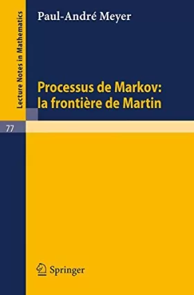 Couverture du produit · Processus de Markov: la frontiere de Martin