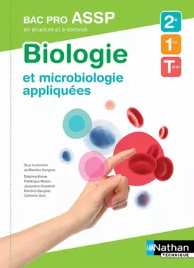 Couverture du produit · Biologie et microbiologie appliquées 2e/1re/Tle Bac Pro ASSP