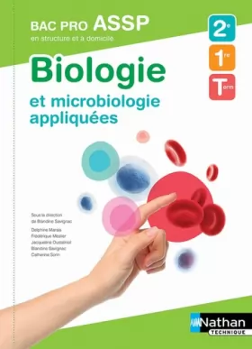 Couverture du produit · Biologie et microbiologie appliquées 2e/1re/Tle Bac Pro ASSP