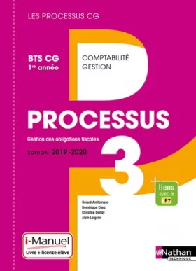 Couverture du produit · Processus 3 - Gestion des Obligations Fiscales BTS CG 1re année