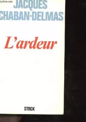 Couverture du produit · L'ardeur (French Edition)
