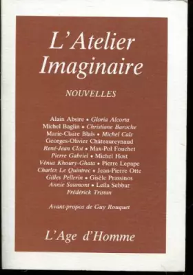 Couverture du produit · Atelier imaginaire, 1990 : Nouvelles