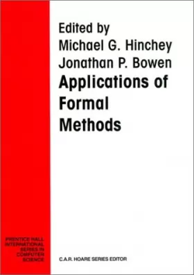 Couverture du produit · Applications Of Formal Methods