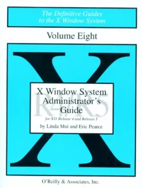 Couverture du produit · Volume 8 : X Window System Administrator's Guide, 2nd Edition (en anglais)