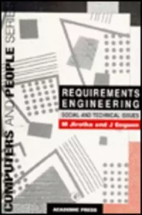 Couverture du produit · Requirements Engineering: Social and Technical Issues