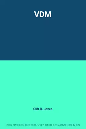 Couverture du produit · VDM