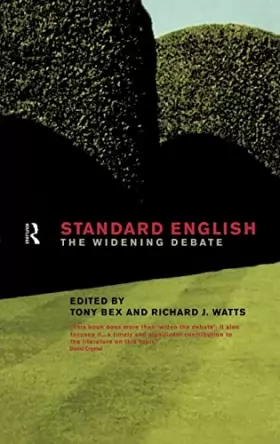 Couverture du produit · Standard English: The Widening Debate