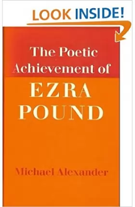 Couverture du produit · The Poetic Achievement of Ezra Pound