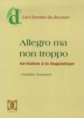 Couverture du produit · Allegro ma non troppo - invitation à la linguistique