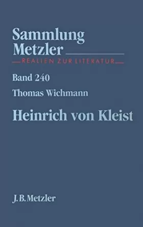 Couverture du produit · Heinrich Von Kleist