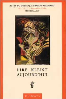 Couverture du produit · Lire Kleist aujourd'hui