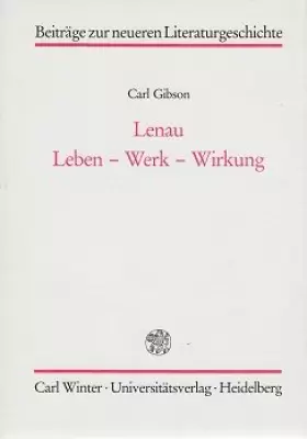 Couverture du produit · Lenau. Leben - Werk - Wirkung