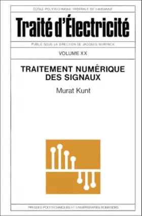 Couverture du produit · Traitement numérique des signaux - Traité d'électicité, volume XX