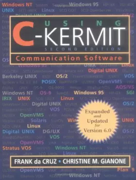 Couverture du produit · Using C-Kermit: Communication Software