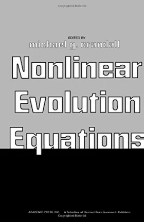 Couverture du produit · Nonlinear Evolution Equations: Proceedings of a Symposium