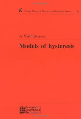 Couverture du produit · Models of Hysteresis