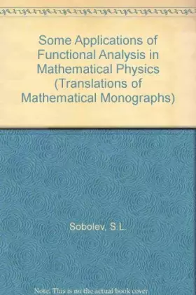 Couverture du produit · Some Applications of Functional Analysis in Mathematical Physics